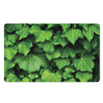 Green Ivy Leaf Print Polyester Doormat
