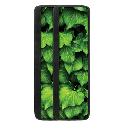 Green Ivy Leaf Print Refrigerator Handle Covers