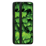 Green Ivy Leaf Print Refrigerator Handle Covers