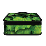 Green Ivy Leaf Print Small Lunch Bag