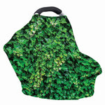 Green Ivy Wall Print Baby Seat Cover