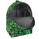 Green Ivy Wall Print Backpack