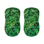 Green Ivy Wall Print Bar Stool Covers