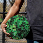 Green Ivy Wall Print Basketball