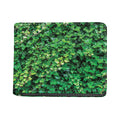 Green Ivy Wall Print Bifold Wallet