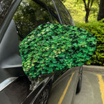 Green Ivy Wall Print Car Side Mirror Covers