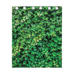 Green Ivy Wall Print Curtain