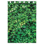 Green Ivy Wall Print Curtain