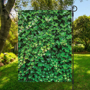 Green Ivy Wall Print Garden Flag