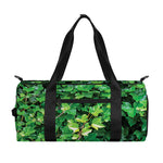 Green Ivy Wall Print Gym Bag