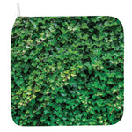 Green Ivy Wall Print Hand Towel