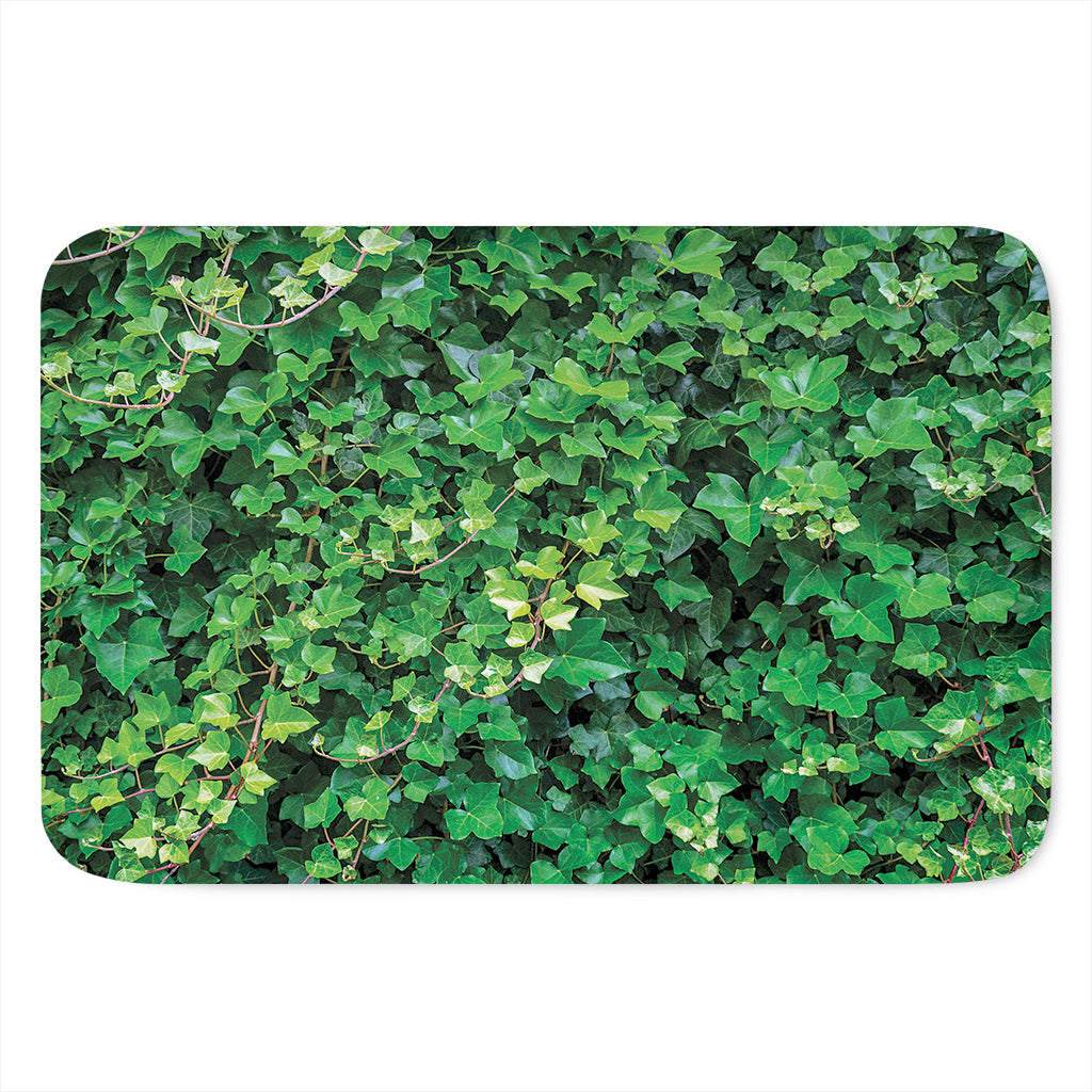 Green Ivy Wall Print Indoor Door Mat