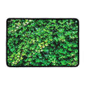 Green Ivy Wall Print Kitchen Mat