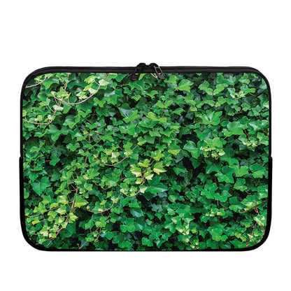 Green Ivy Wall Print Laptop Sleeve