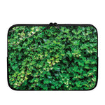 Green Ivy Wall Print Laptop Sleeve