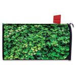 Green Ivy Wall Print Mailbox Cover