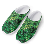 Green Ivy Wall Print Mesh Casual Shoes