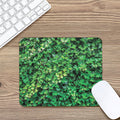 Green Ivy Wall Print Mouse Pad