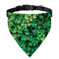 Green Ivy Wall Print Over The Collar Dog Bandana