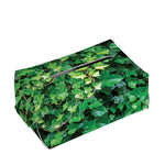 Green Ivy Wall Print Rectangle Tissue Box Cover