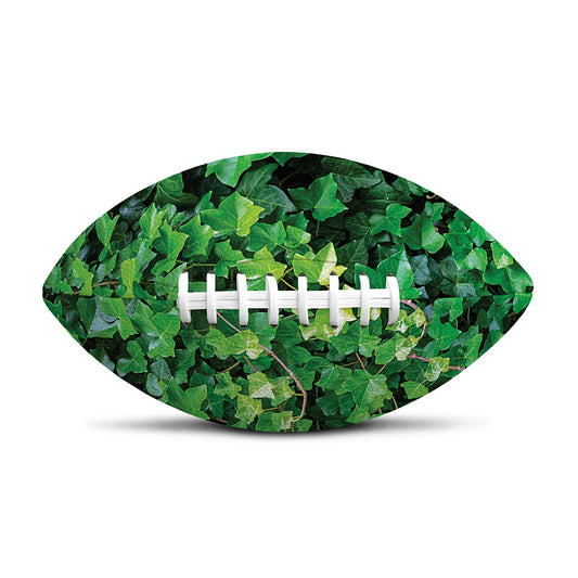 Green Ivy Wall Print Rugby Ball