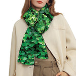 Green Ivy Wall Print Scarf