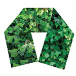 Green Ivy Wall Print Scarf
