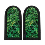 Green Ivy Wall Print Skillet Handle Cover