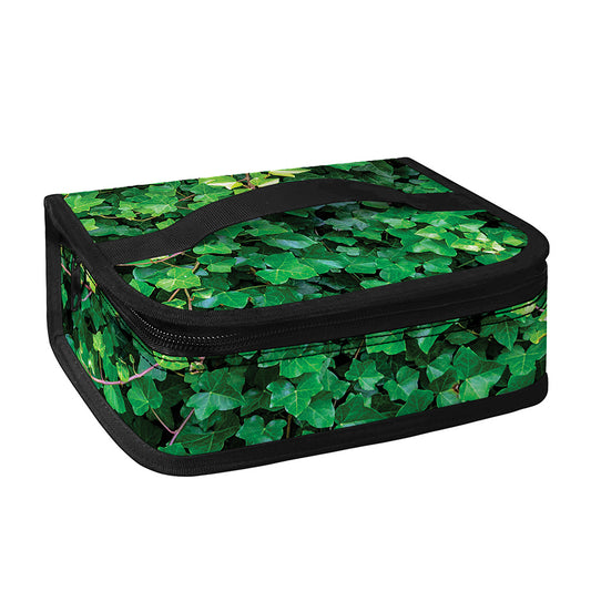 Green Ivy Wall Print Small Lunch Bag