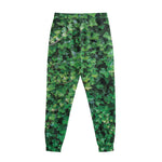 Green Ivy Wall Print Sweatpants