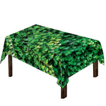 Green Ivy Wall Print Tablecloth