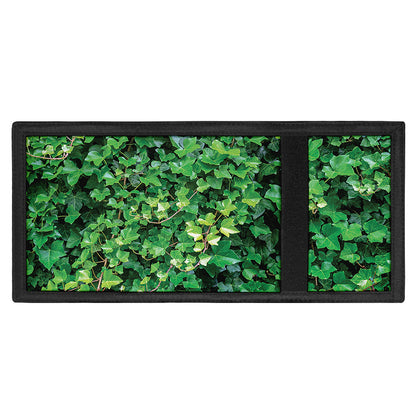 Green Ivy Wall Print Trifold Wallet