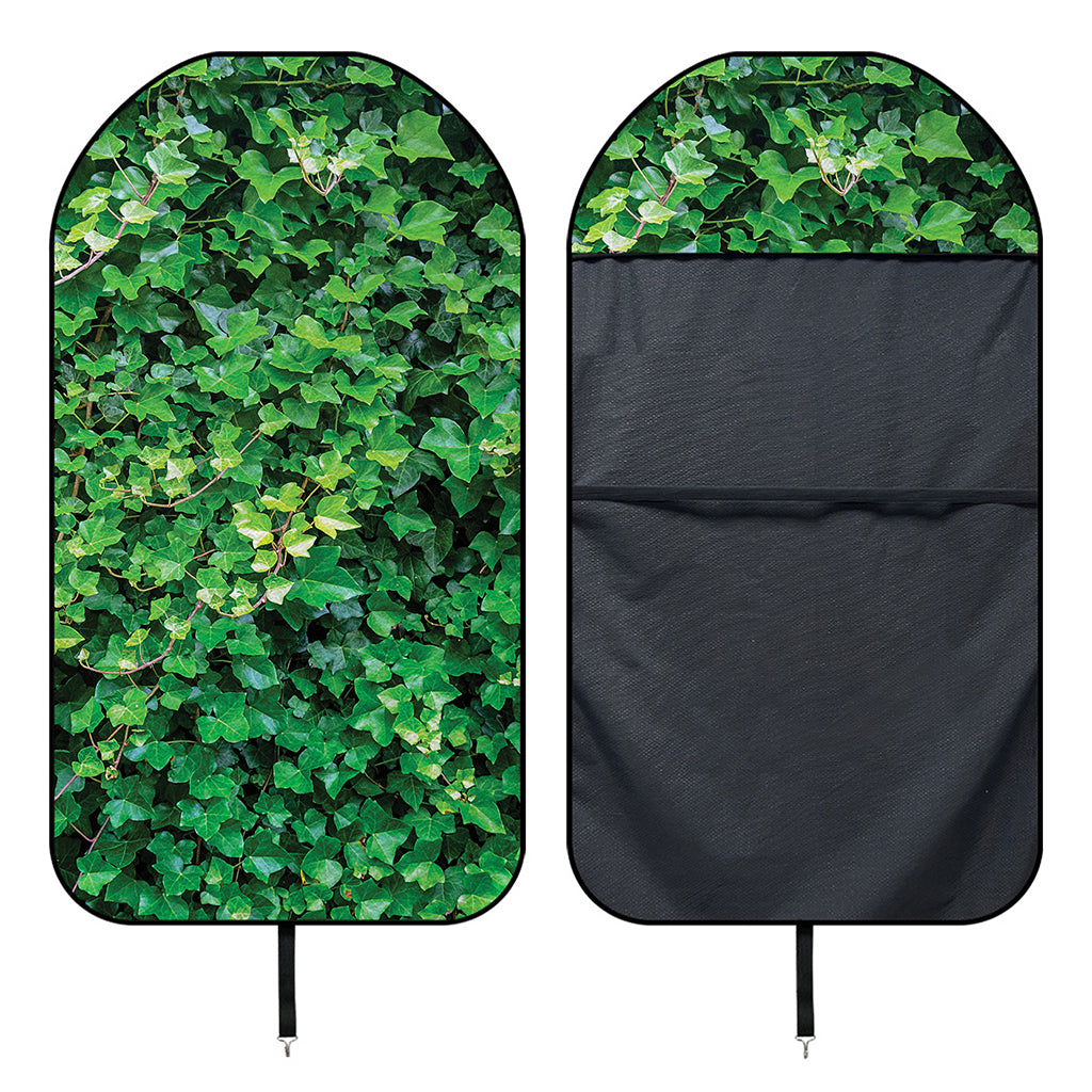 Green Ivy Wall Print Waterproof Car Seat Cover