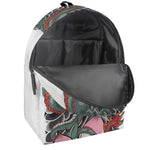 Green Japanese Dragon Tattoo Print Backpack