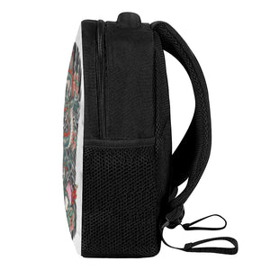 Green Japanese Dragon Tattoo Print Casual Backpack