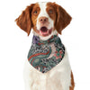 Green Japanese Dragon Tattoo Print Dog Bandana