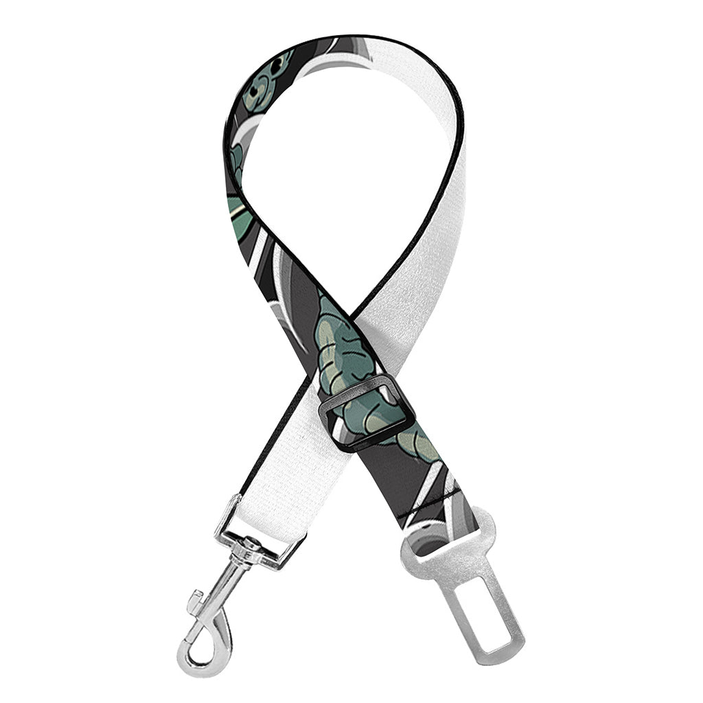 Green Japanese Dragon Tattoo Print Dog Seat Belt