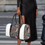 Green Japanese Dragon Tattoo Print Duffle Bag