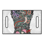 Green Japanese Dragon Tattoo Print Golf Cart Seat Cover