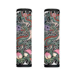 Green Japanese Dragon Tattoo Print Handle Covers