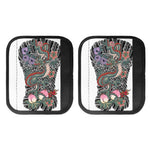 Green Japanese Dragon Tattoo Print Handle Covers