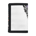 Green Japanese Dragon Tattoo Print Trifold Wallet