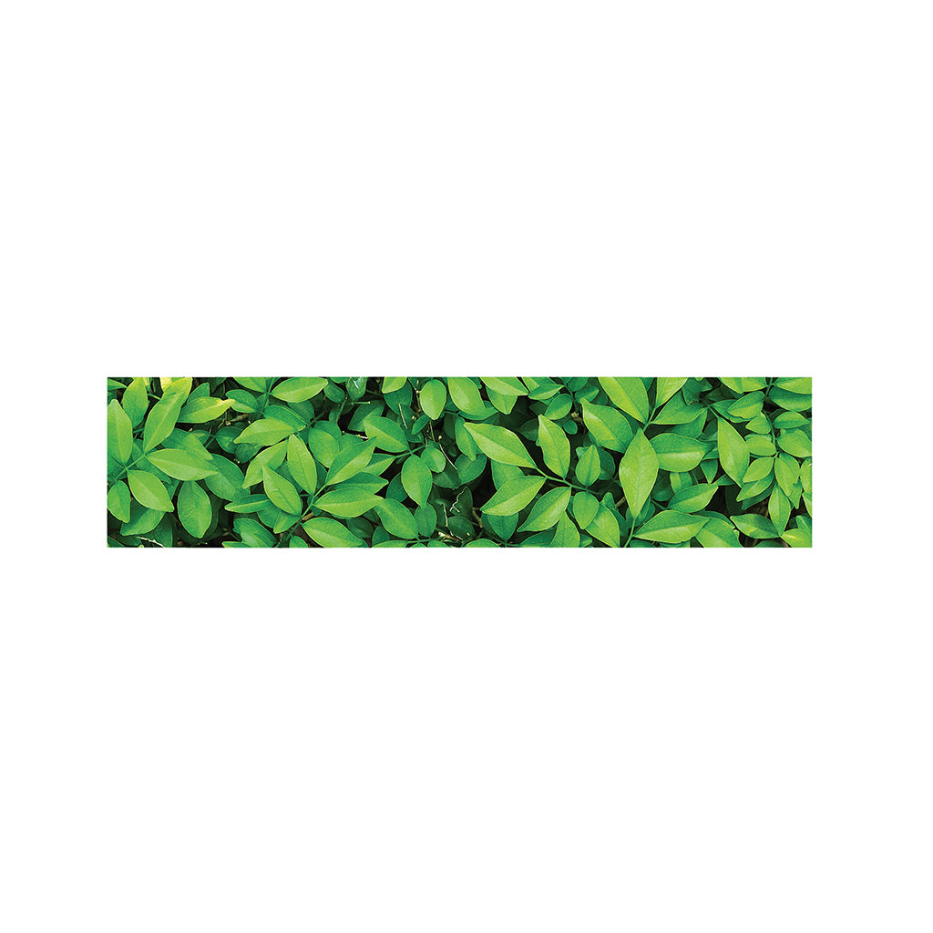 Green Leaf Print Bed Runner