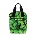 Green Leaf Print Bible Tote Bag