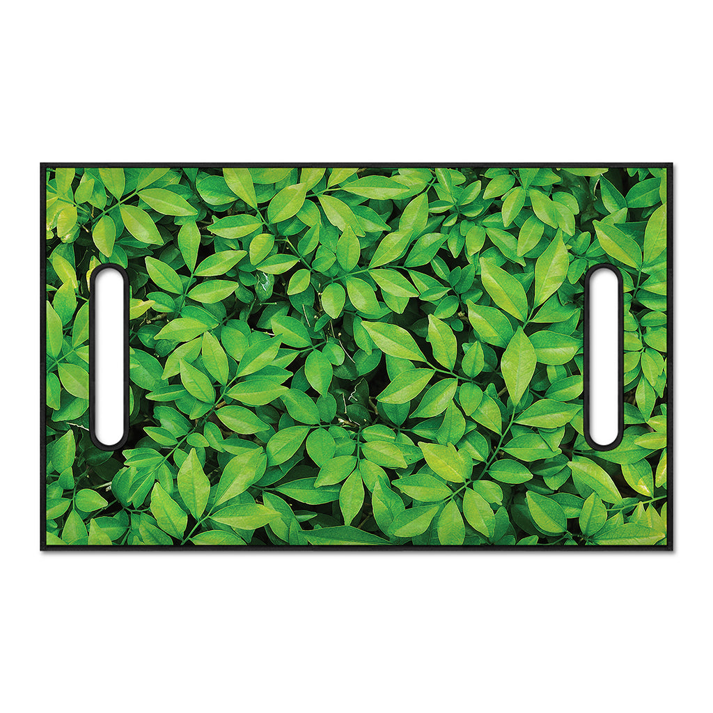 Green Leaf Print Golf Cart Seat Cover