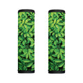 Green Leaf Print Handle Covers