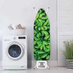 Green Leaf Print Ironing Board Cover