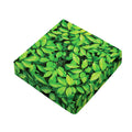 Green Leaf Print Outdoor Seat Cushion Cover