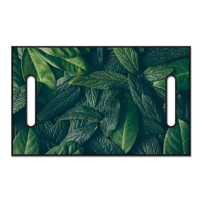 Green Leaves Print Golf Cart Seat Cover