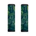 Green Leaves Print Handle Covers